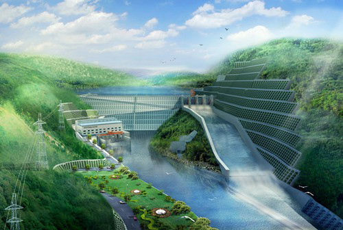 武威老挝南塔河1号水电站项目